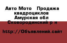 Авто Мото - Продажа квадроциклов. Амурская обл.,Сковородинский р-н